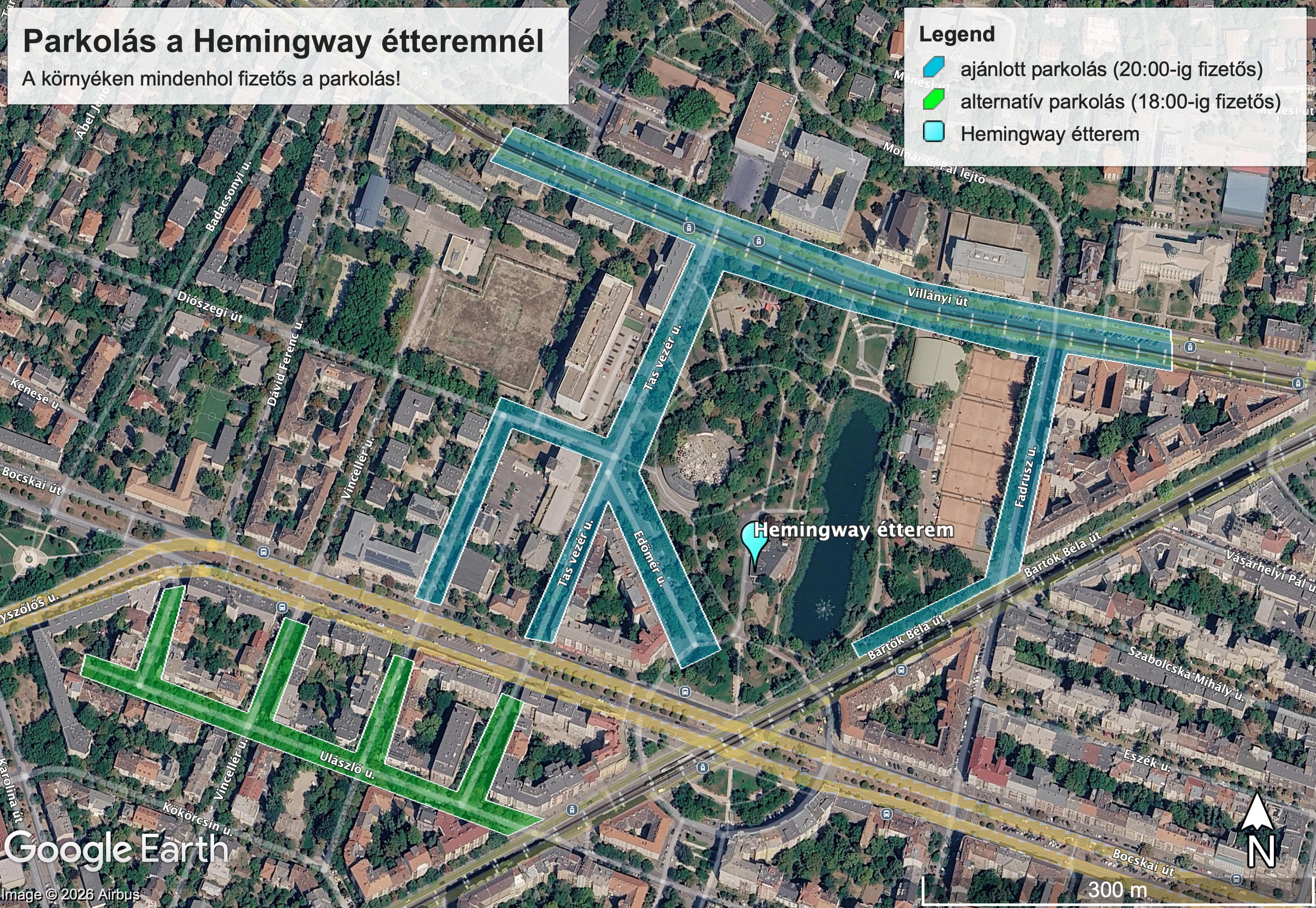 Térkép Étterem Autó